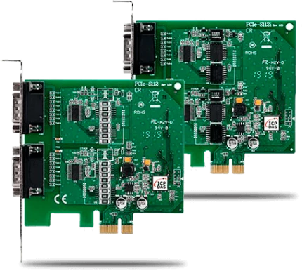 Коммуникационная плата PCIe-S112 с двумя RS-232 для шины PCI Express